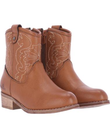 Botins CHIKA10  de Menina BOTINES DE NINA KIDS LISY 17 EN  CUERO