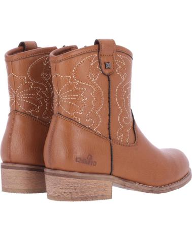 Botins CHIKA10  de Menina BOTINES DE NINA KIDS LISY 17 EN  CUERO