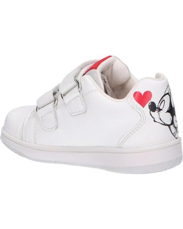 girl Trainers GEOX B251HA 00085 B NEW FLICK C1000 WHITE