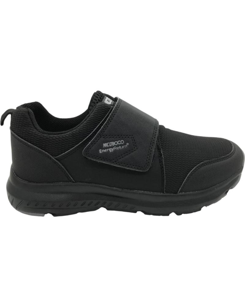 Man Zapatillas deporte NICOBOCO ZAPATILLA CONFORT HOMBRE MASTER 24 NEGRO Man Zapatillas deporte NICOBOCO ZAPATILLA CONFORT HOMBRE MASTER 24 NEGRO