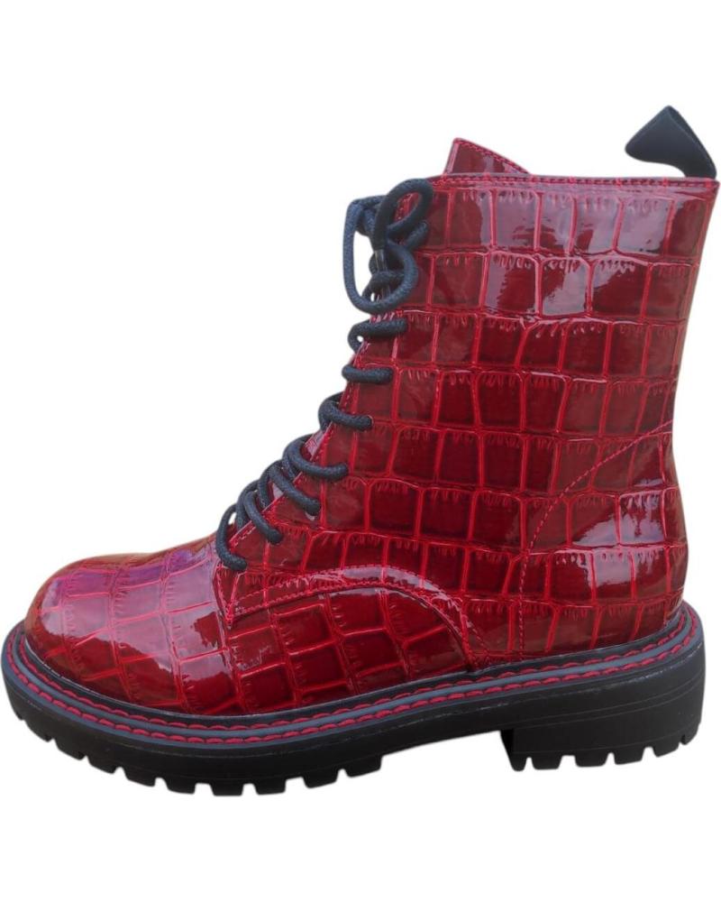 Botas STAY  de Mujer BOTA TIPO MILITAR EN CHAROL  AZUL