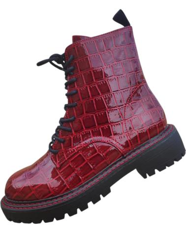 Botas STAY  de Mujer BOTA TIPO MILITAR EN CHAROL  AZUL