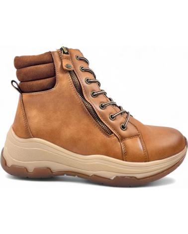 Stiefel TIMBOS  für Damen BOTIN PLANO DE MUJER CAMEL 130703  MARRóN