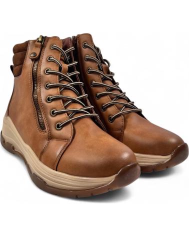 Stiefel TIMBOS  für Damen BOTIN PLANO DE MUJER CAMEL 130703  MARRóN