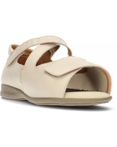 Sandali CALZAMEDI  per Donna e Uomo ZAPATO DIABETICO 0763  BEIGE