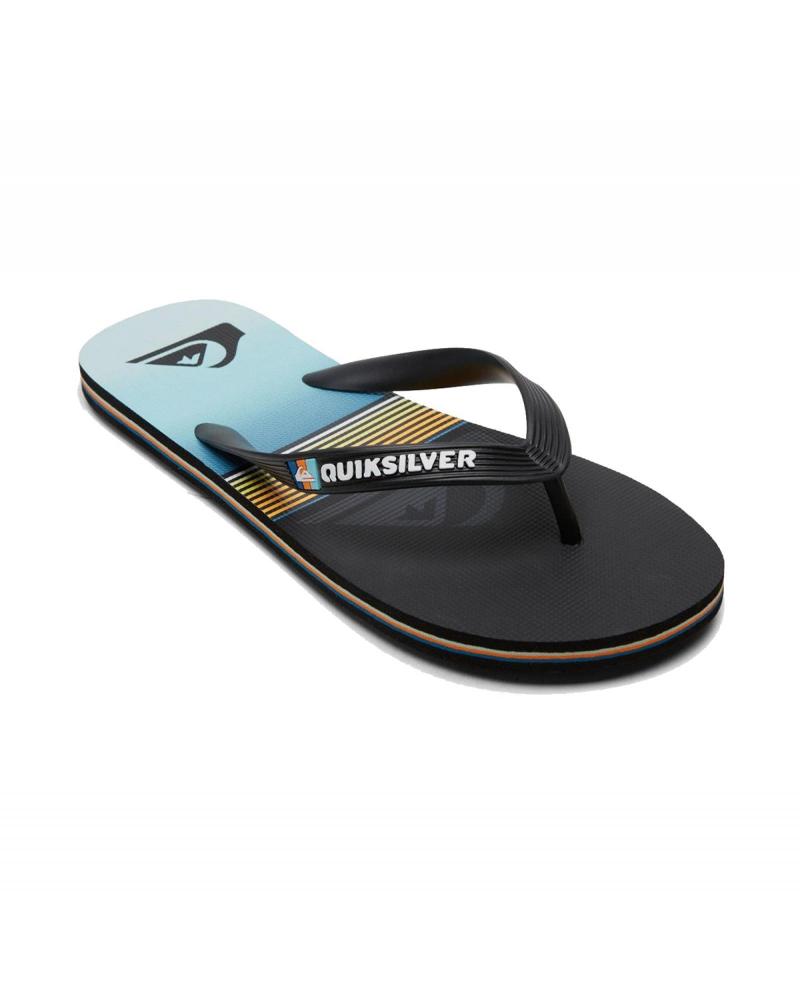 Chanclas QUIKSILVER  de Hombre CHANCLAS DE GOMA MOLOKAI PANEL BLACK2  VARIOS COLORES
