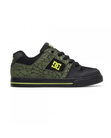Zapatillas deporte DC SHOES  de Niña y Niño ZAPATILLAS DC KIDS PURE SE BLACK SOFT LIME  VARIOS COLORES