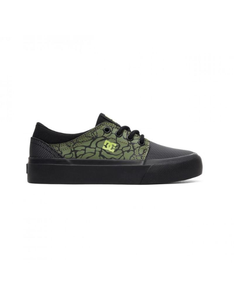 Zapatillas deporte de Niña y Niño DC SHOES ZAPATILLAS DC KIDS TRASE SE BLACK -- SOFT LIME VARIOS COLORES