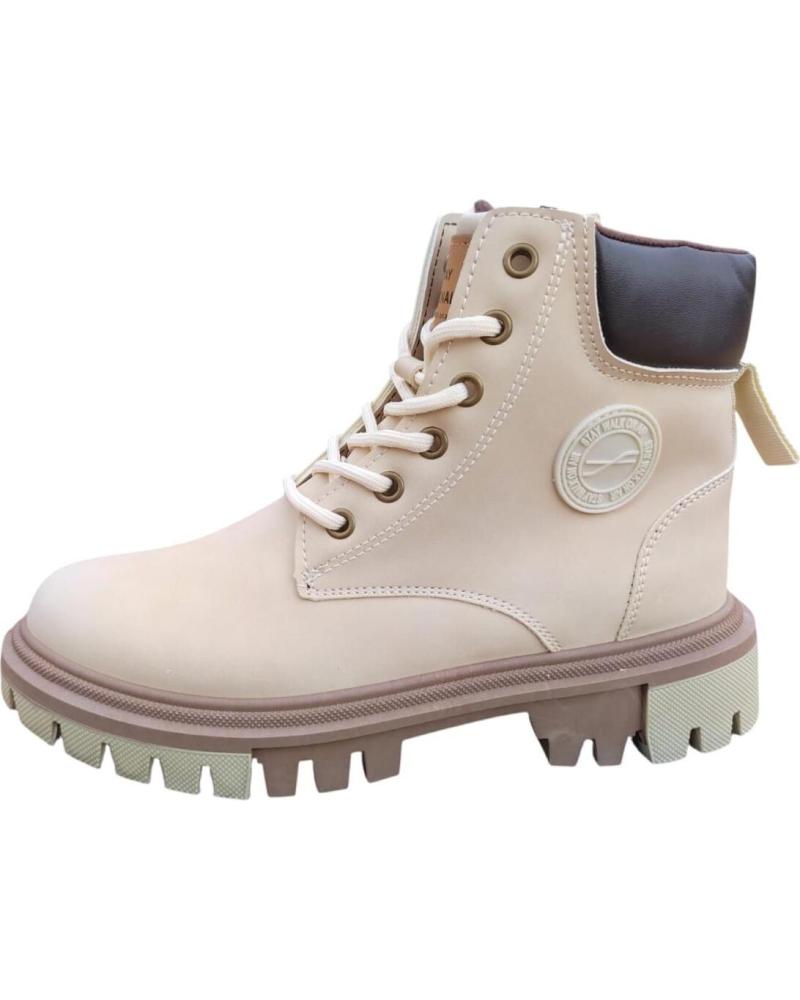 Woman Mid boots STAY BOTIN DE CORDONES SEGURIDAD Y ESTILO  BLANCO