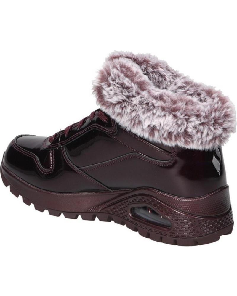 Bottines De Mujer SKECHERS BOTINES PLANOS UNO RUGGED MUJER BURDEOS