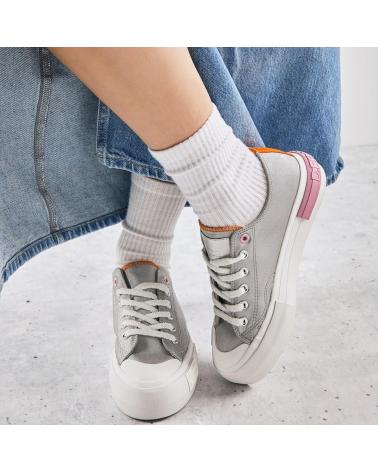 Sneaker für Damen D FRANKLIN D FRANKLIN DFSH389001 LONAS MUJER ONE WAY LOW SUMMER CLUB SI PLATA