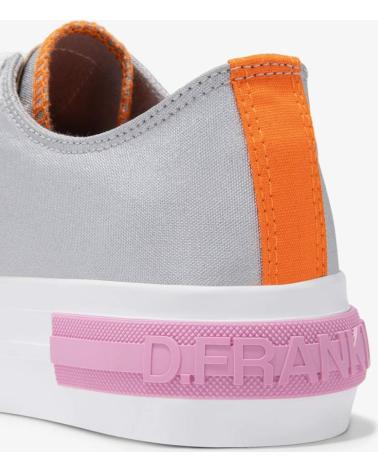Sneaker für Damen D FRANKLIN D FRANKLIN DFSH389001 LONAS MUJER ONE WAY LOW SUMMER CLUB SI PLATA