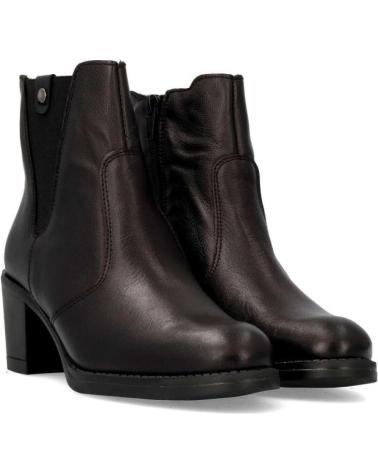 Botas RIVERA  de Mujer BOTIN CON TACON PARA MUJER 8800 COLOR  NEGRO