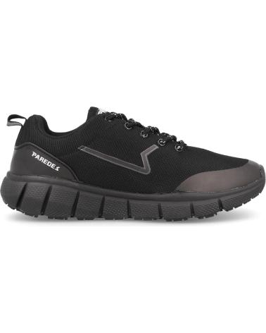 Zapatillas deporte PAREDES  de Mujer ZAPATILLA DE TRABAJO OP5146 COLOR  NEGRO