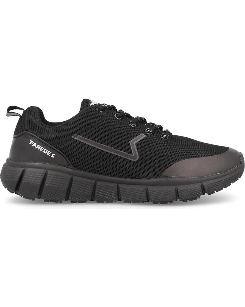 Zapatillas deporte PAREDES  de Mujer ZAPATILLA DE TRABAJO OP5146 COLOR  NEGRO