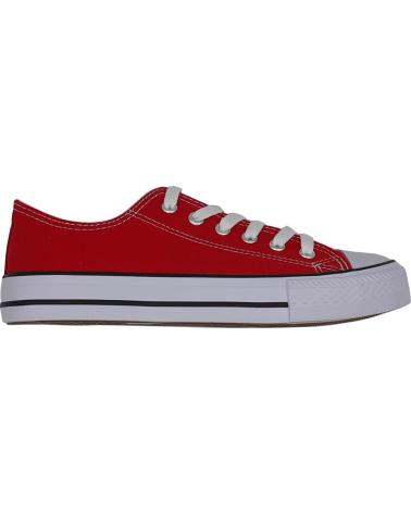 Zapatillas deporte DEMAX  pour Femme LONA PUNTERA DE GOMA  ROJO