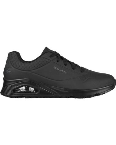 Sapatilhas SKECHERS  de Homem WORK UNO STAND ON AIR  NEGRO