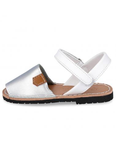 Sandalias de Niña BUBBLE BOBBLE BUBBLE KIDS A2522 MENORQUINAS NINA PLATA
