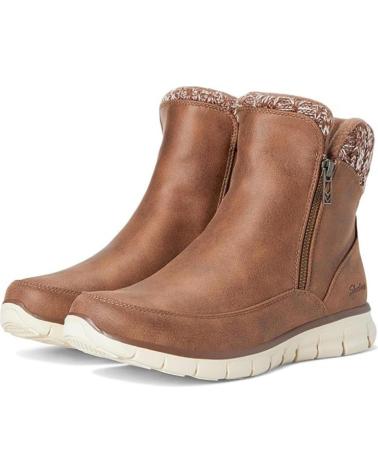 Botins de Mulher SKECHERS BOTINES PLANOS SYNERGY MUJER MARRON MARRóN