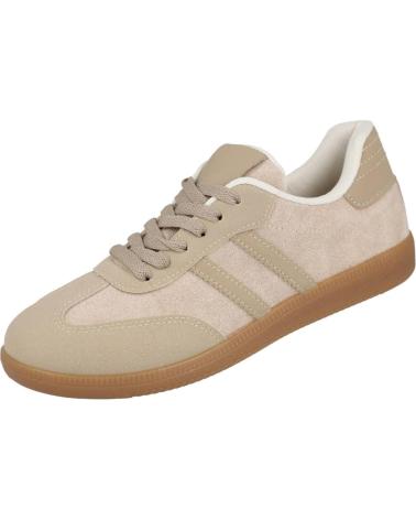 Sapatilhas L&R SHOES  de Mulher LR SHOES A-108 ZAPATILLAS CASUAL DE MUJER  BEIGE