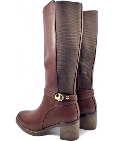 Boots TIMBOS  für Damen BOTA TACON DE MUJER MARRON 130733  MARRóN