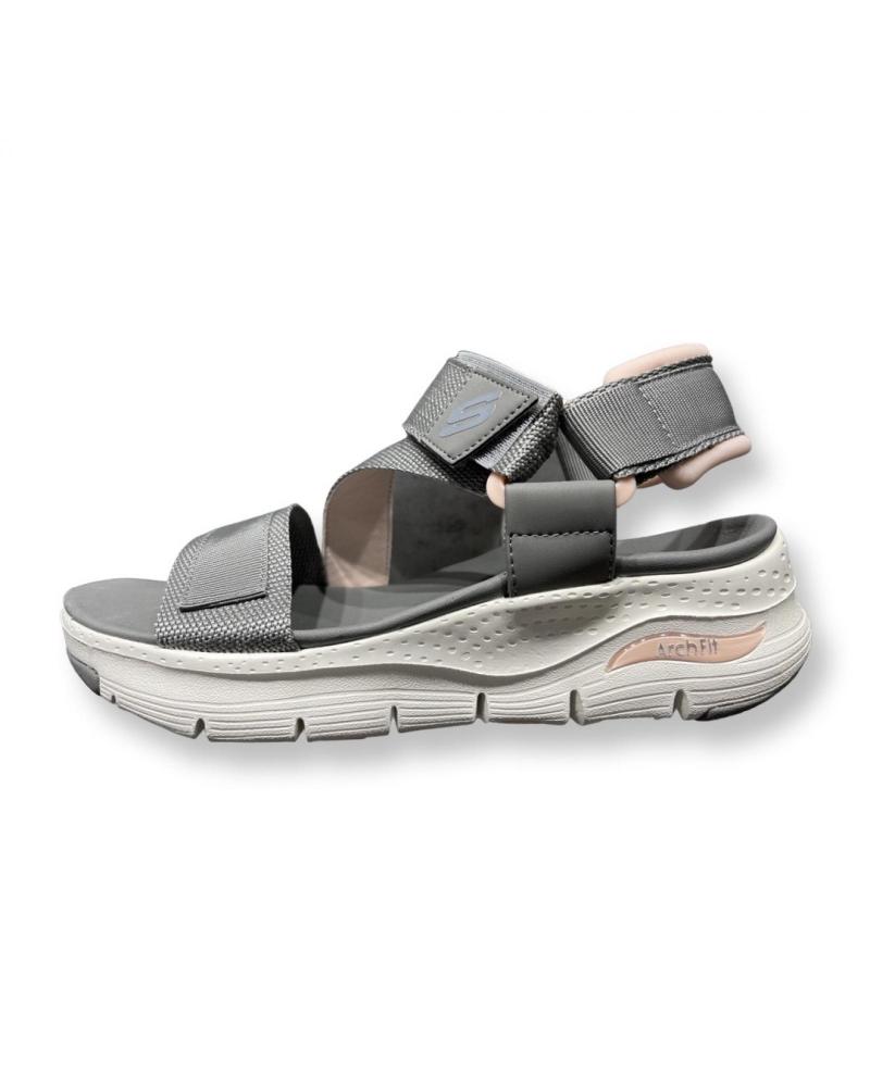 Sandale skechers discount femme blanche
