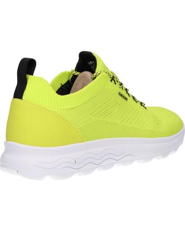 Sapatos Desportivos GEOX  de Homem U15BYA 0006K U SPHERICA  C3N9B FLUO GREEN- BLACK