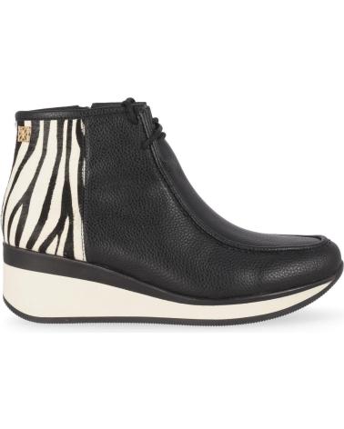 Botins CHIKA10  de Mulher RE SAUCE 04  MULTI-NEGRO-BLACK