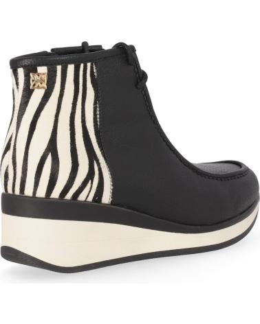 Botins CHIKA10  de Mulher RE SAUCE 04  MULTI-NEGRO-BLACK