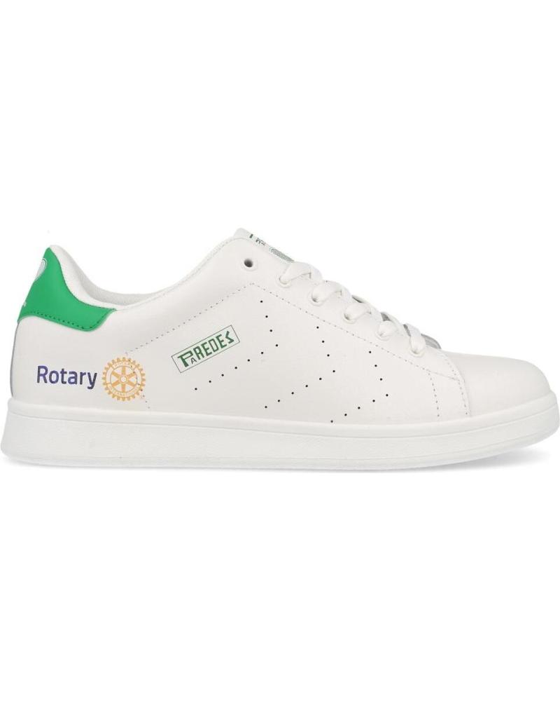 Woman and Man Zapatillas deporte PAREDES ZAPATILLAS COMPETICION X ROTARY SOLIDARIDAD Y ESTILO RETRO  BLANCO BLANCO