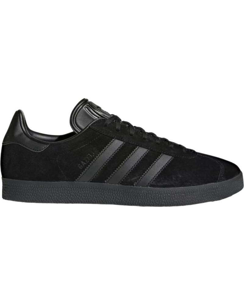 Zapatillas deporte ADIDAS  pour Homme - ZAPATILLAS NEGRAS UNISEX - GAZELLE  43