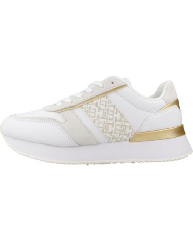 Sneaker für Damen TOMMY HILFIGER ZAPATILLAS MUJER MODELO LUX MONOGRAM RUNNER COLOR BLANCO 0K4
