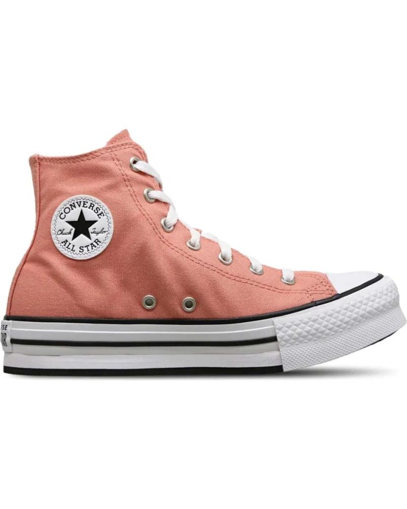 Deportivas de Mujer y Niña CONVERSE ZAPATILLAS CHUCK TAYLOR ALL STAR EVA LIFT PLATFORM ROSA