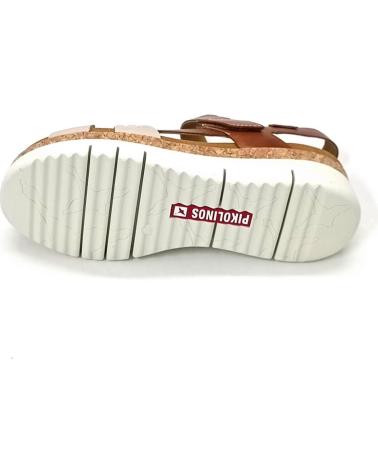 Sandalias PIKOLINOS  de Mujer SANDALIA MUJER PALMA MARFIL-BRANDY W4N-0968C1  MARFIL