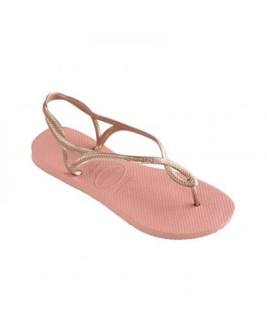 Woman Flip flops HAVAIANAS CHANCLAS LUNA NUDE ROSE VARIOS COLORES