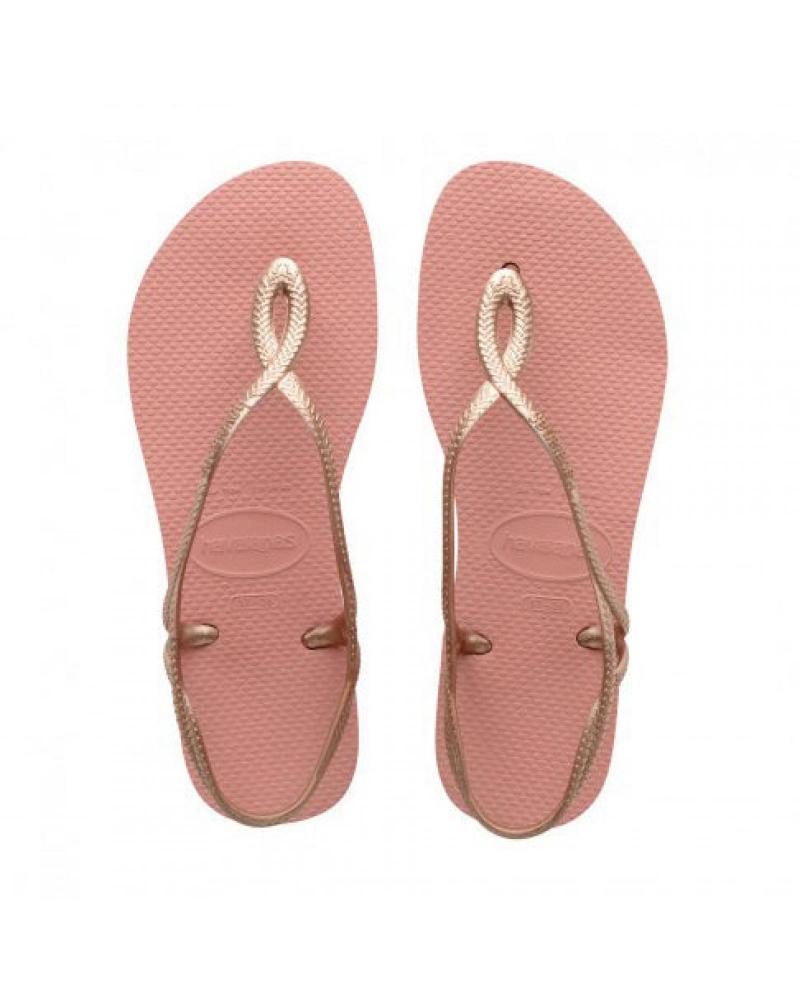 Woman Flip flops HAVAIANAS CHANCLAS LUNA NUDE ROSE VARIOS COLORES