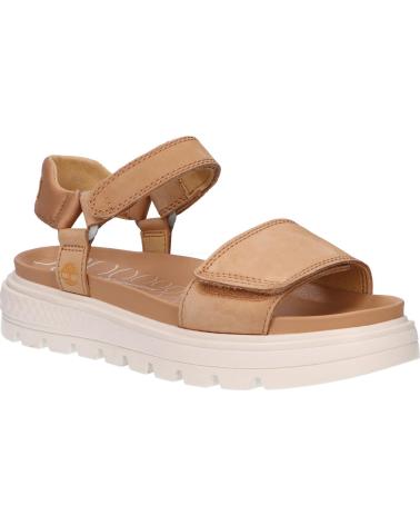 Sandalias de Mujer TIMBERLAND A2QX3 RAY CITYANKLE STRAP MEDIUM BEIGE NUBUCK