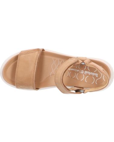 Sandalias de Mujer TIMBERLAND A2QX3 RAY CITYANKLE STRAP MEDIUM BEIGE NUBUCK