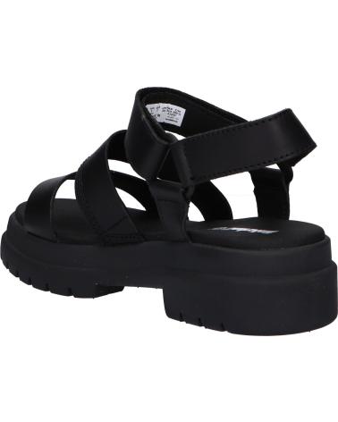 Sandalias de Mujer TIMBERLAND A29MV LONDON VIBE 3 BANDS BLACK FULL-GRAIN