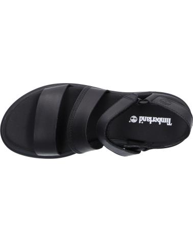 Sandalias de Mujer TIMBERLAND A29MV LONDON VIBE 3 BANDS BLACK FULL-GRAIN