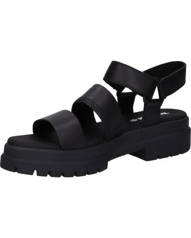 Sandalias de Mujer TIMBERLAND A29MV LONDON VIBE 3 BANDS BLACK FULL-GRAIN