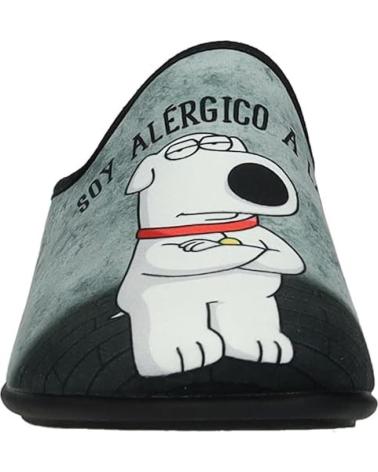 VULCA-BICHA ZAPATILLA ESTAMPADA GRIS