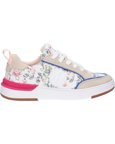 Woman and girl Zapatillas deporte PEPE JEANS PGS30540 BAXTER FLOWERS  803OFF WHI