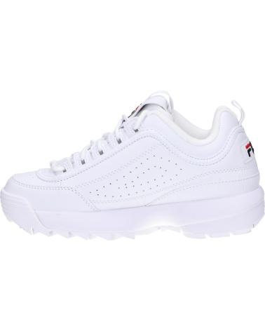 Scarpe sport FILA  per Donna e Bambina e Bambino FFT0029 DISRUPTOR  10004 WHITE