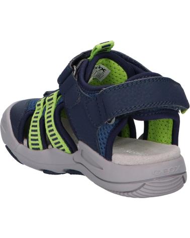 GEOX J15E1A 014CE J KYLE C0749 NAVY-LIME