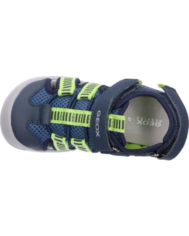 GEOX J15E1A 014CE J KYLE C0749 NAVY-LIME