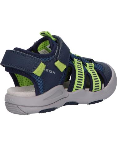 GEOX J15E1A 014CE J KYLE C0749 NAVY-LIME