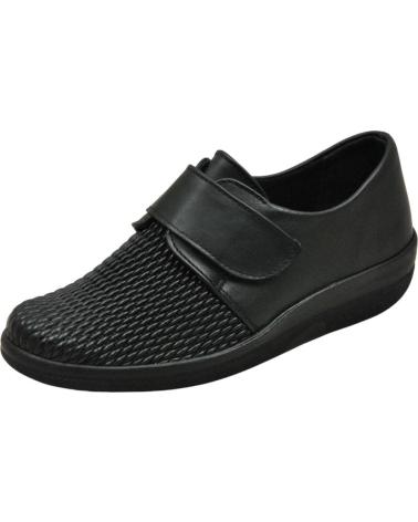 Sapatos LUMEL  de Mulher - ZAPATO CIERRE POR CONTACTO PALA ELASTICA PLANTILL  BLACK STRETCH 2738