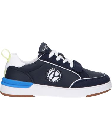 Woman and girl and boy Zapatillas deporte PEPE JEANS PBS30524 BAXTER PATCH  595NAVY