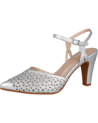 Sandali PRESTIGIO  per Donna C-517 ZAPATOS DE TACON PARA MUJER  PLATA